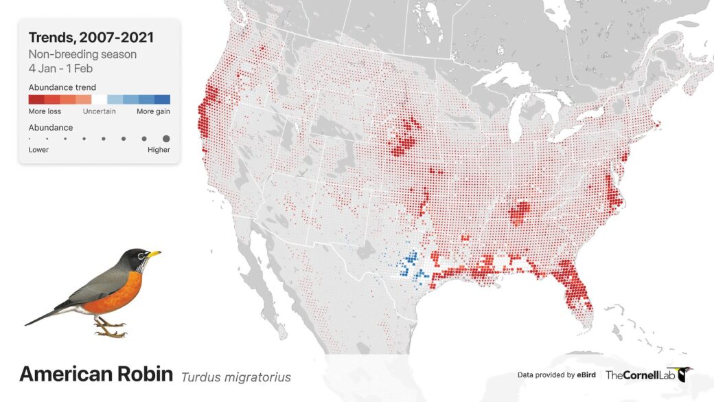 Trends Maps - Ebird Science