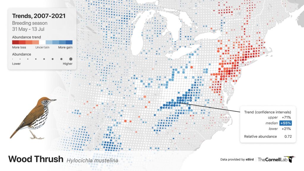 Trends maps - eBird Science