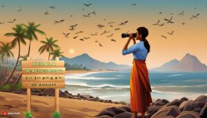 Poster on Kerala's Beach Combing Event- a survey to observe and record migratory birds visiting Kerala coast