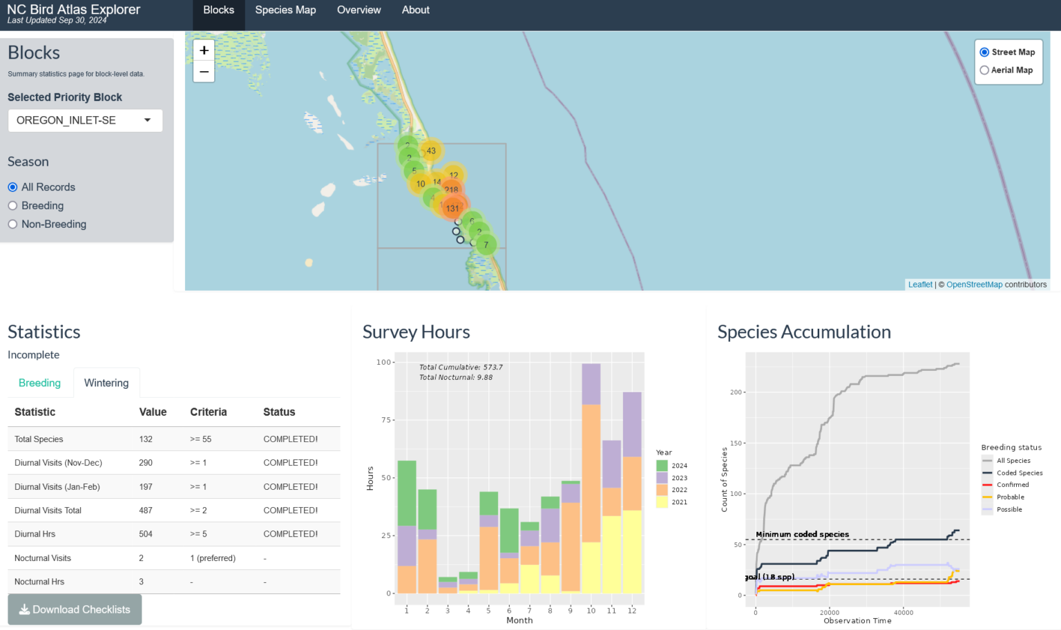 Atlasing the Winter Season with the Block Explorer - North Carolina ...